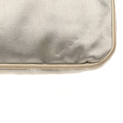 Chanel Satin Small Mademoiselle Flap Silver 13 of 13