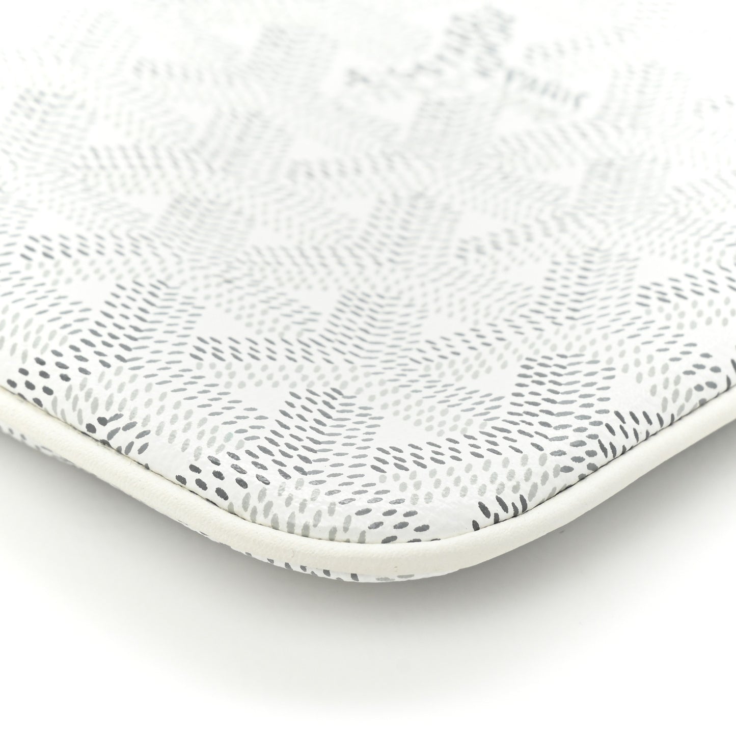 Goyardine Senat Pochette PM White