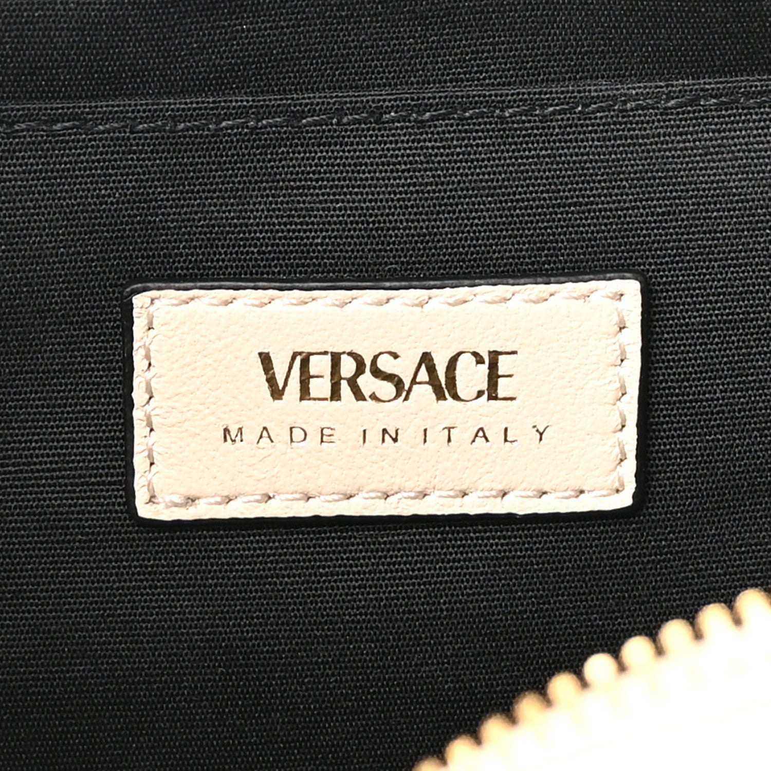 Versace Nappa Quilted La Medusa Camera Bag Off White 6 of 10