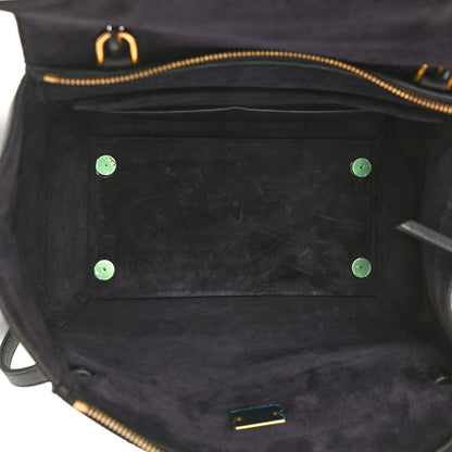 Celine Grained Calfskin Mini Belt Bag Black 5 of 8