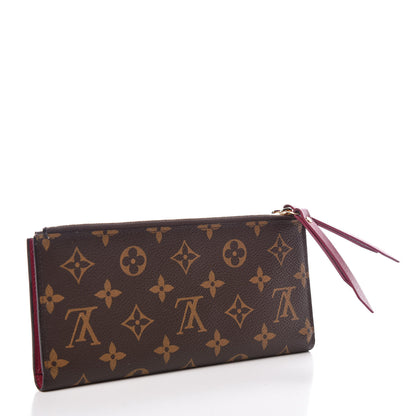 Louis Vuitton Monogram Adele Wallet Fuchsia 3 of 8