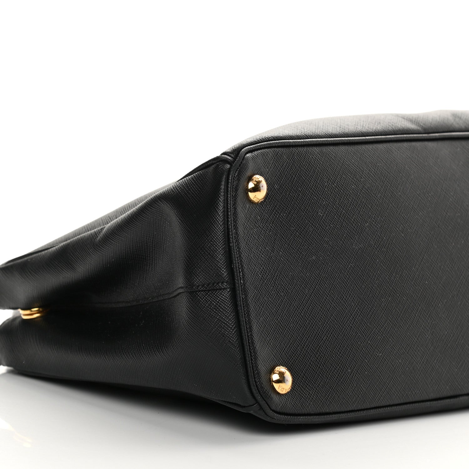 Prada Saffiano Small Galleria Double Zip Tote Black 23 of 35