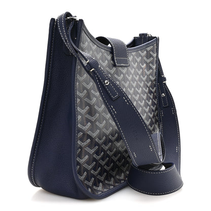 Goyard Goyardine Musette PM Bag Navy 3 of 9