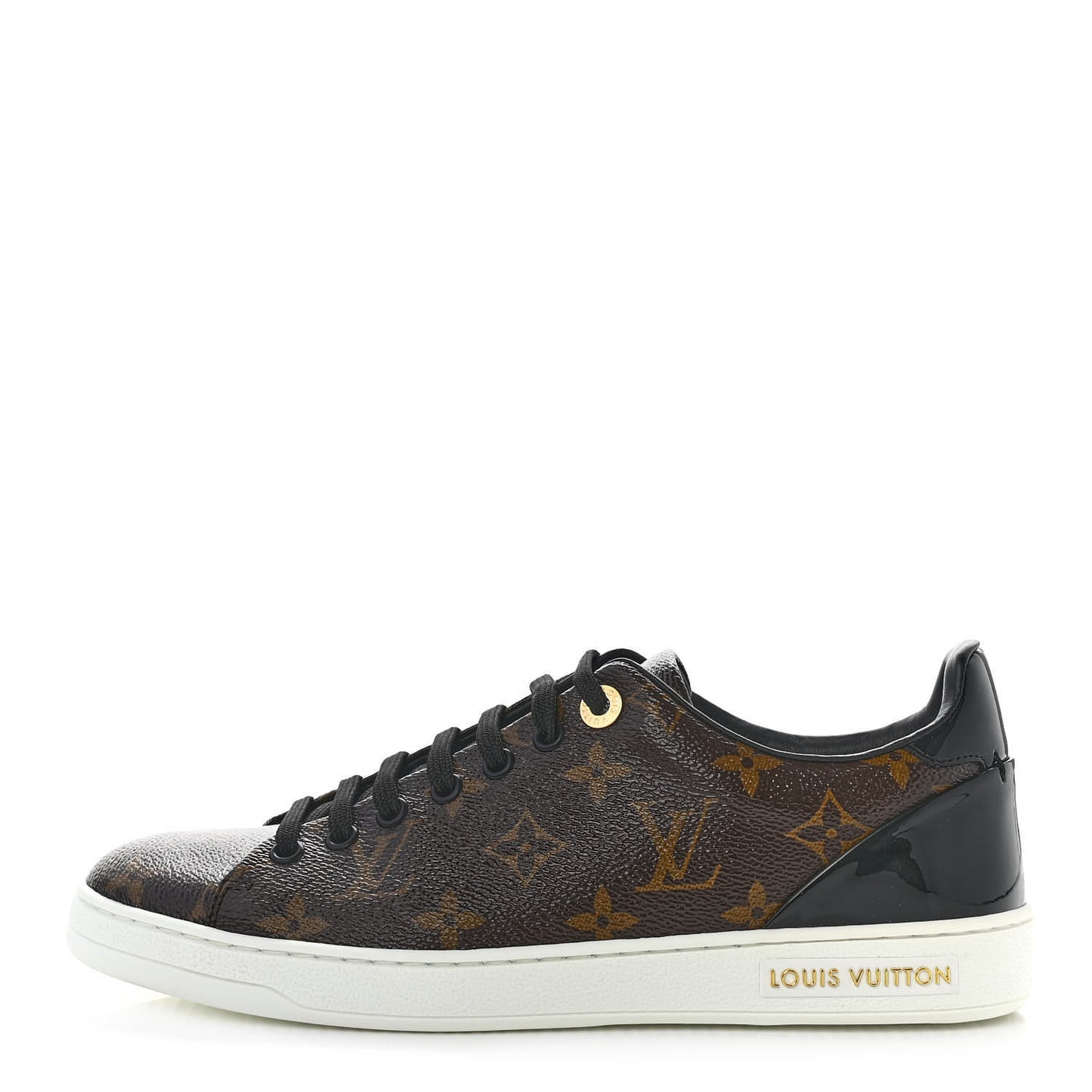 Patent Monogram Frontrow Sneakers 38