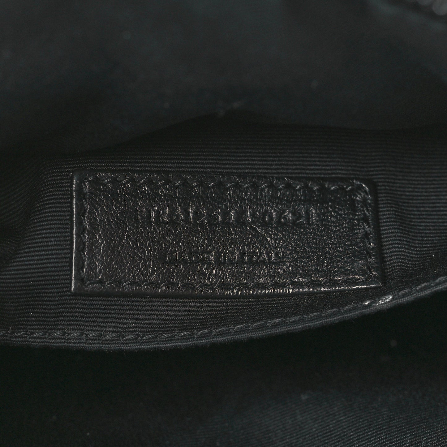 Calfskin Matelasse Monogram Monochrome Lou Camera Bag Black