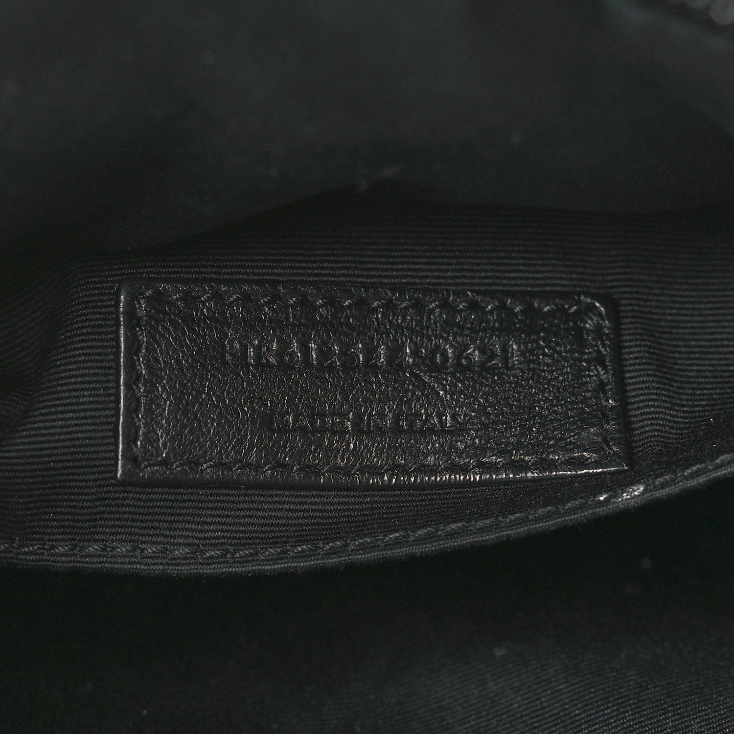 Saint Laurent Calfskin Matelasse Monogram Monochrome Lou Camera Bag Black 7 of 10