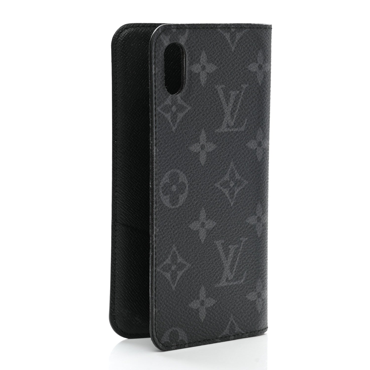 Louis Vuitton Monogram Eclipse iPhone XS Max Folio Case 3 of 6