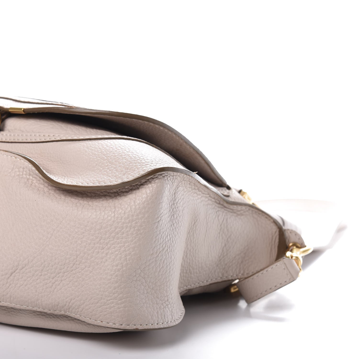Chloe Calfskin Medium Marcie Satchel Abstract White 7 of 10