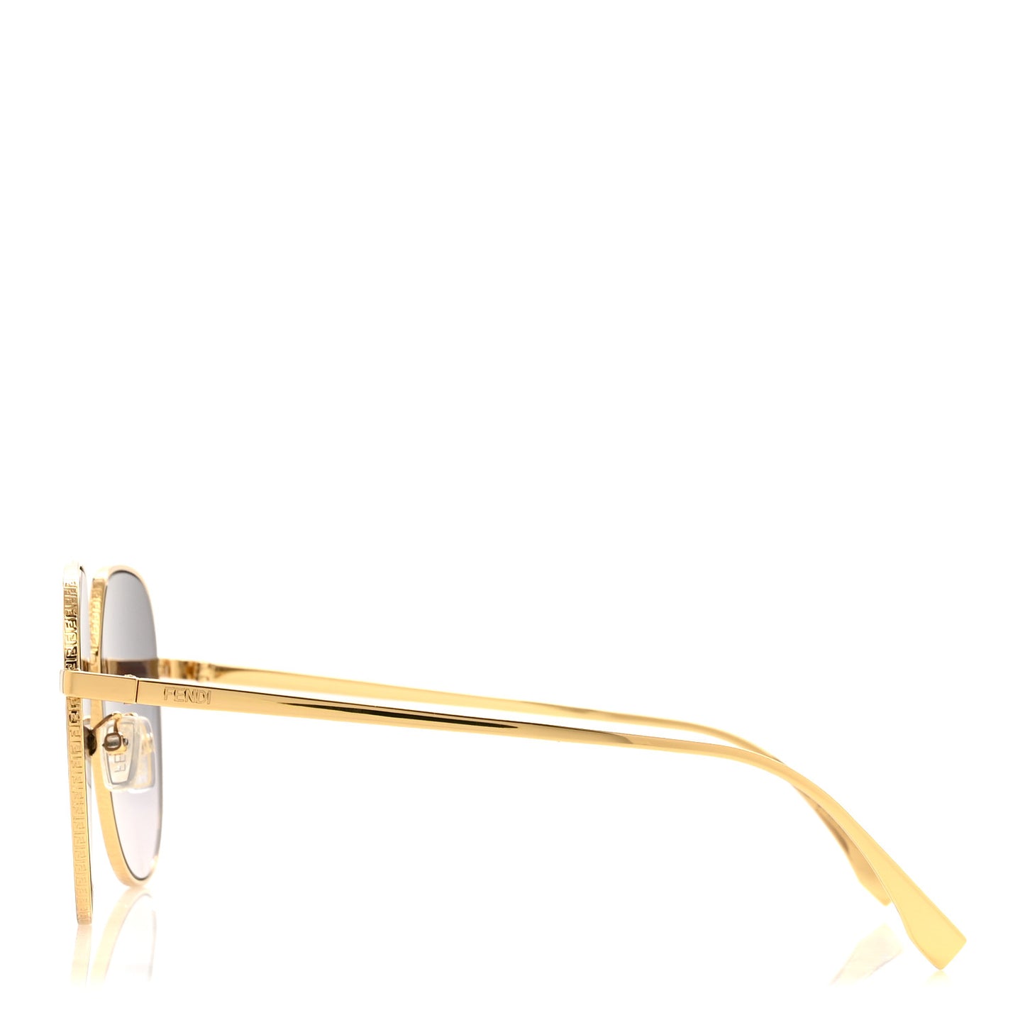 Metal Sunglasses FE40069U Light Gold