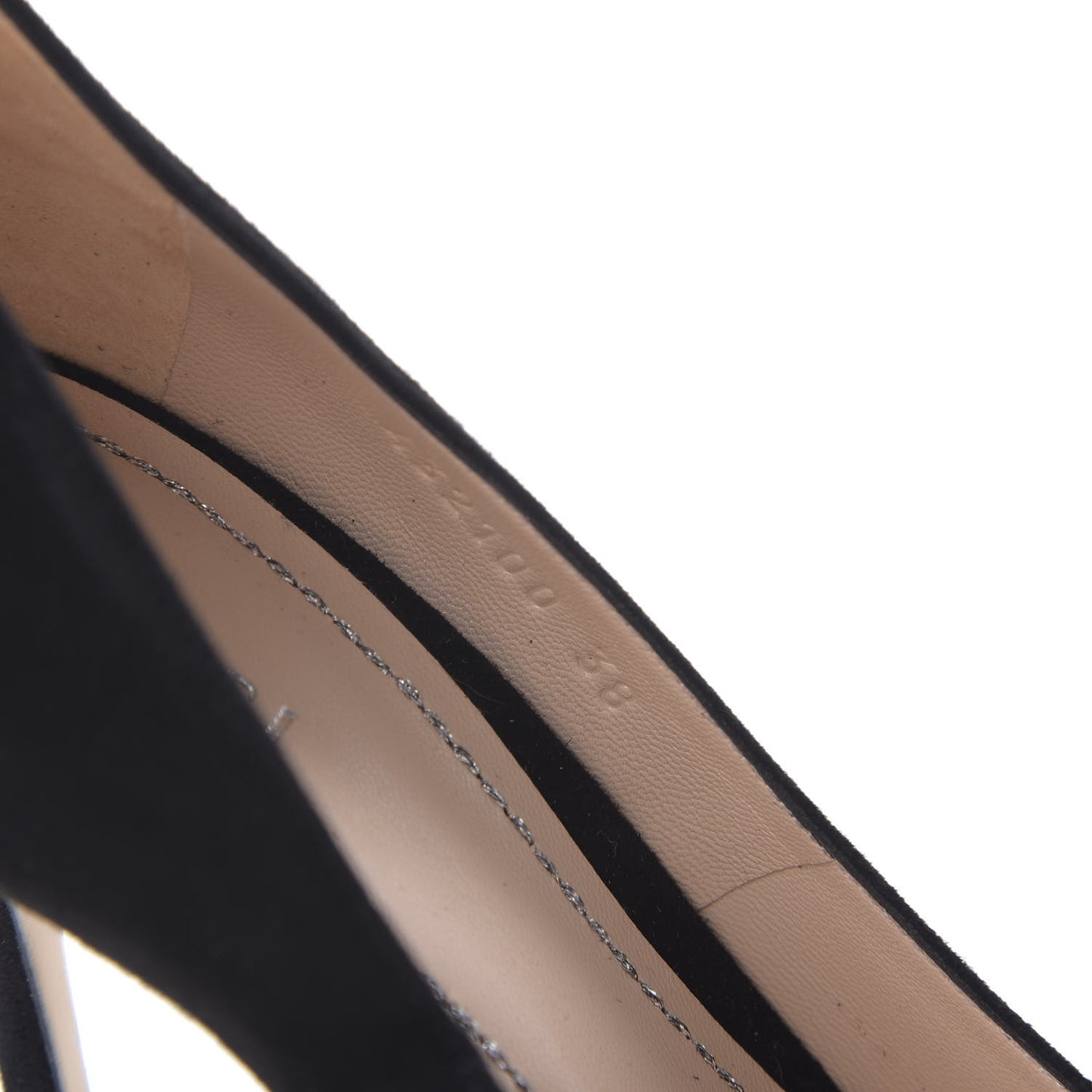 Suede Dionysus Pumps 38 Black