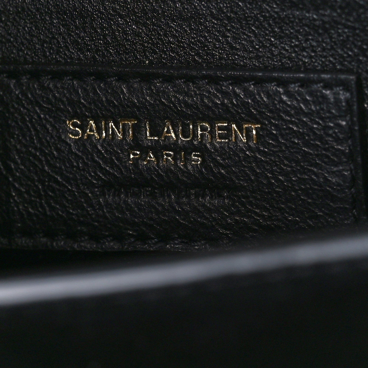 Saint Laurent Calfskin Crocodile Embossed Mini Classic Monogram Cassandra Top Handle Green 6 of 11