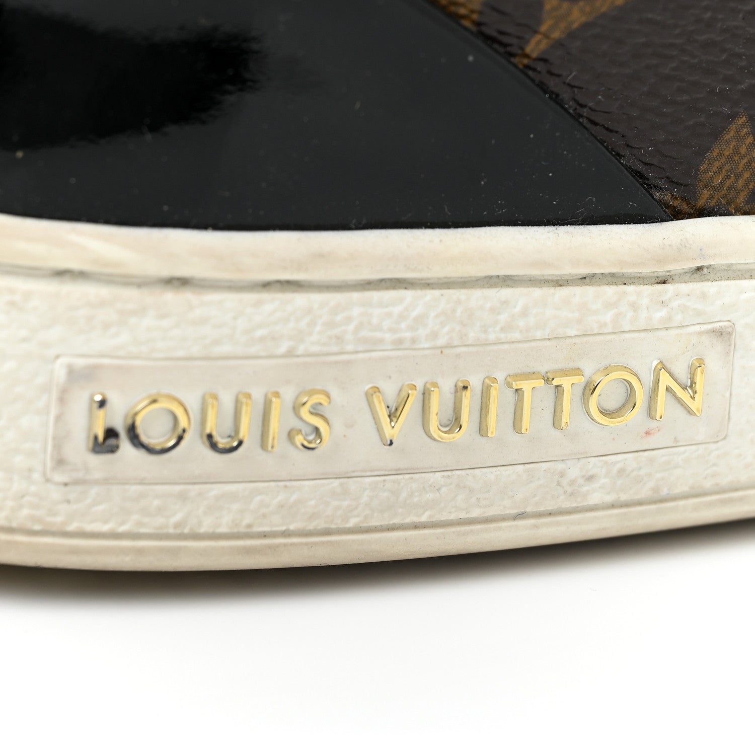 Louis Vuitton Patent Monogram Frontrow Sneakers 35.5 16 of 21