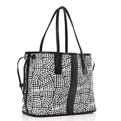 MCM Visetos Medium Liz Reversible Shopper Tote Black 6 of 17