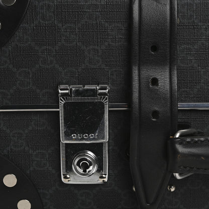 Gucci GG Supreme Monogram Globe-Trotter Carry-On Black 10 of 18