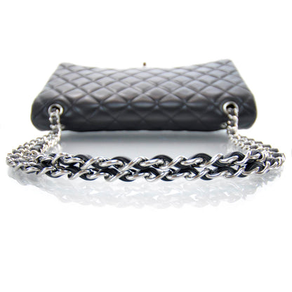 Chanel Lambskin Quilted Maxi Double Flap Black 4 of 11