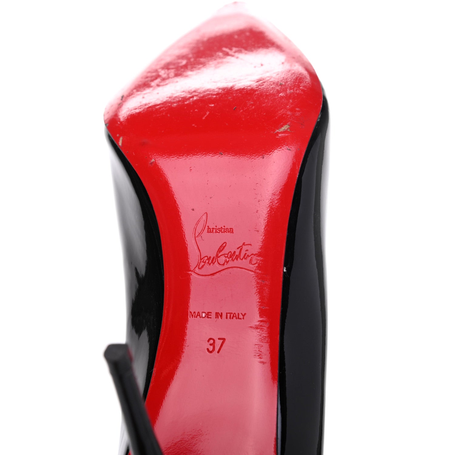 Christian Louboutin Patent So Kate 85 Pumps 37 Black 6 of 13