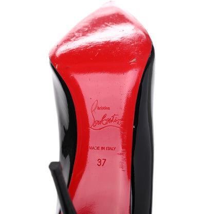 Christian Louboutin Patent So Kate 85 Pumps 37 Black 6 of 13