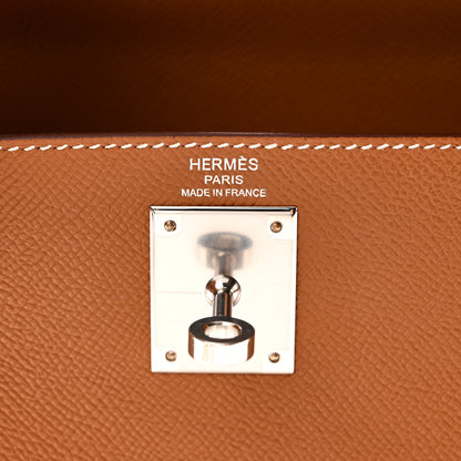 Hermes Epsom Kelly Sellier 28 Gold 6 of 11