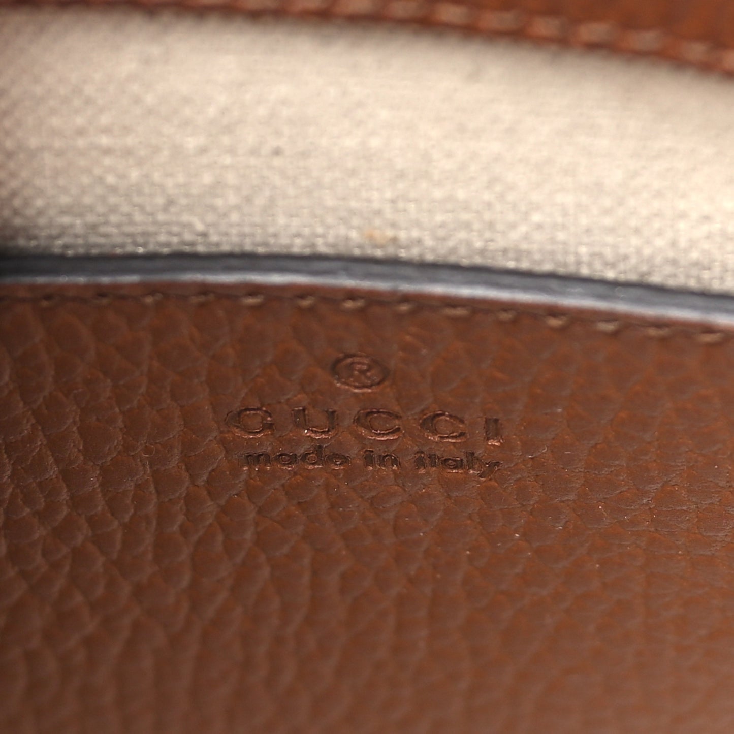 New Denim GG Monogram Dollar Calfskin Mini Retro Interlocking G Tote Bag Blue Tea Cuir Epilog