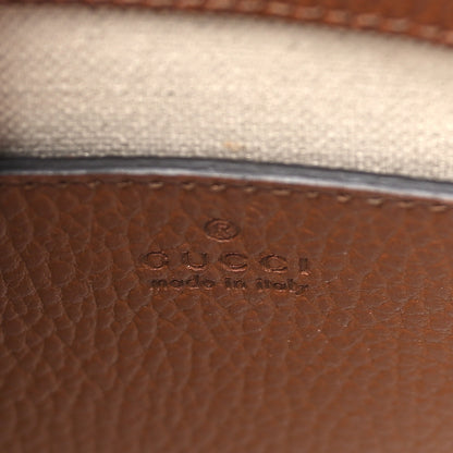 Gucci New Denim GG Monogram Dollar Calfskin Mini Retro Interlocking G Tote Bag Blue Tea Cuir Epilog 6 of 10