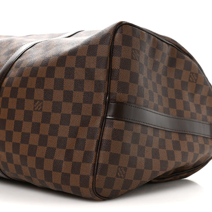 Louis Vuitton Damier Ebene Keepall Bandouliere 55 9 of 9