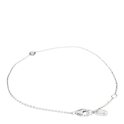 Cartier 18K White Gold Diamond XS D'Amour Bracelet 2 of 4
