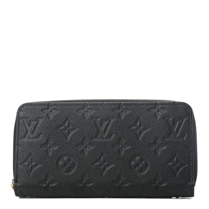 Louis Vuitton Empreinte Zippy Wallet Black 1 of 9