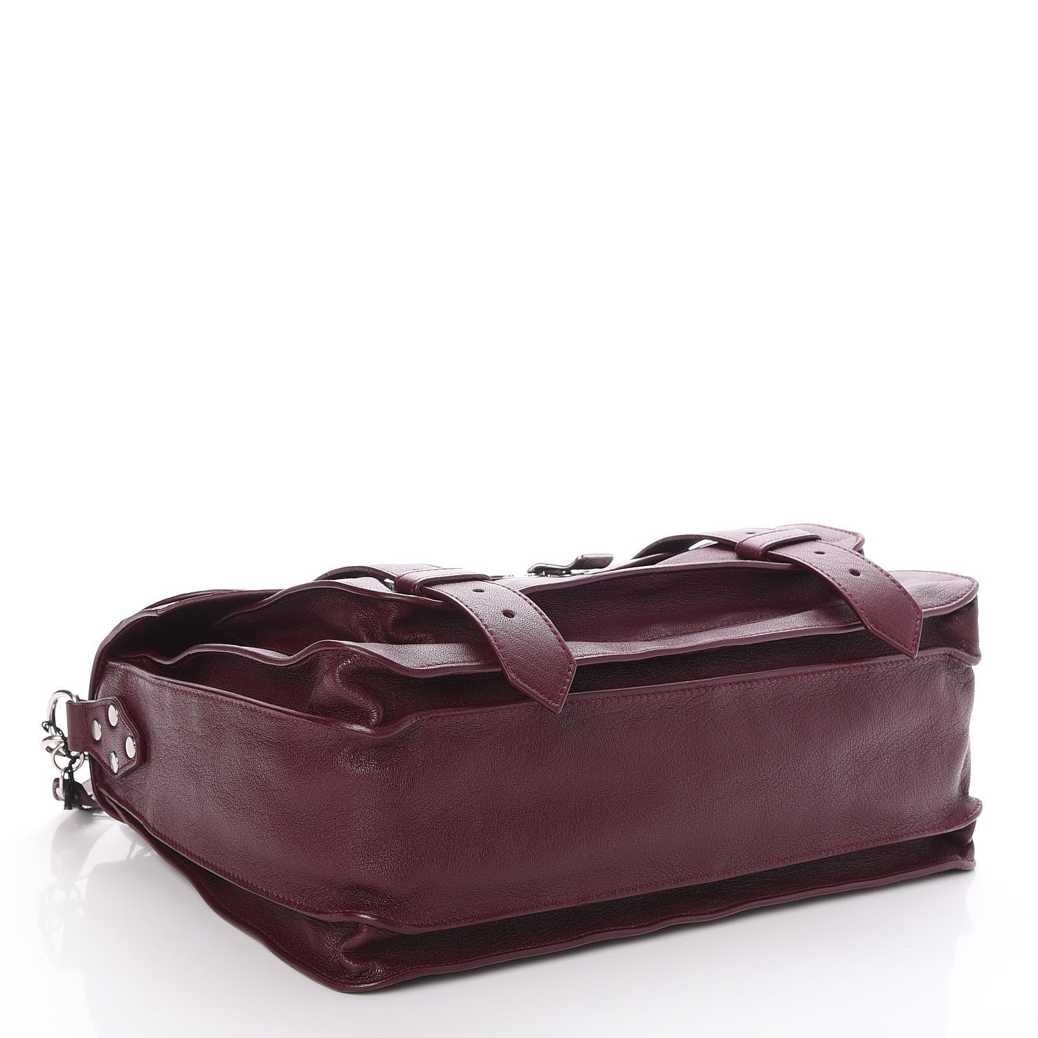 Proenza Schouler Lambskin Medium PS1 Satchel Oxblood 4 of 7