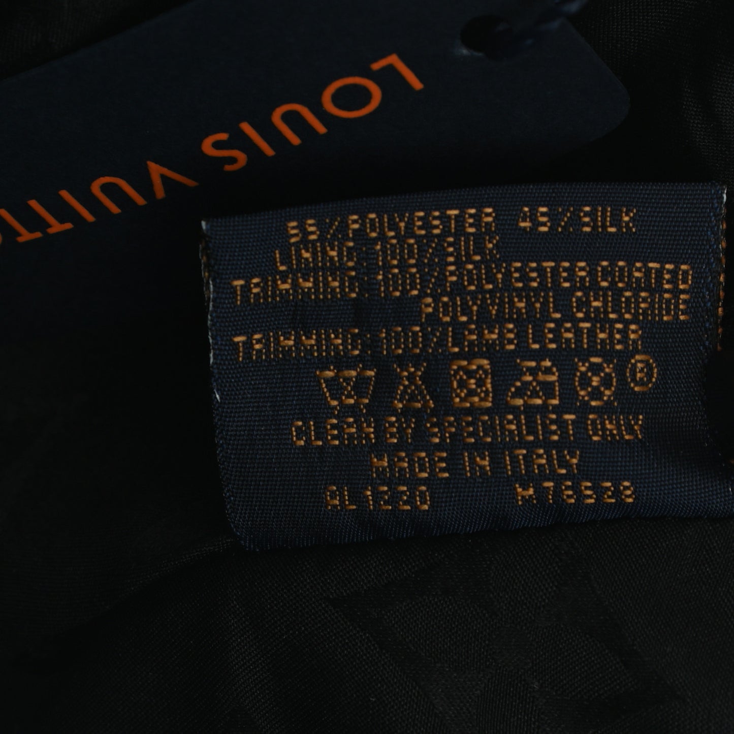 Polyester Silk Monogram LV Get Ready Cap M Black