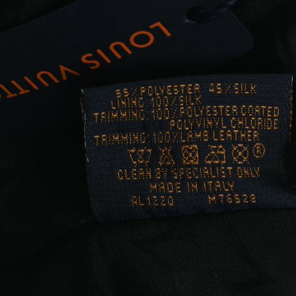 Louis Vuitton Polyester Silk Monogram LV Get Ready Cap M Black 9 of 9