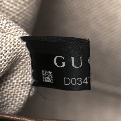 Gucci Monogram Mini Bree Messenger Bag Beige Tabacco 8 of 11