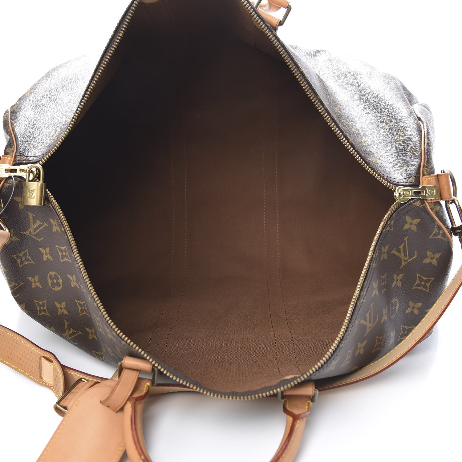 Louis Vuitton Monogram Keepall Bandouliere 55 4 of 15