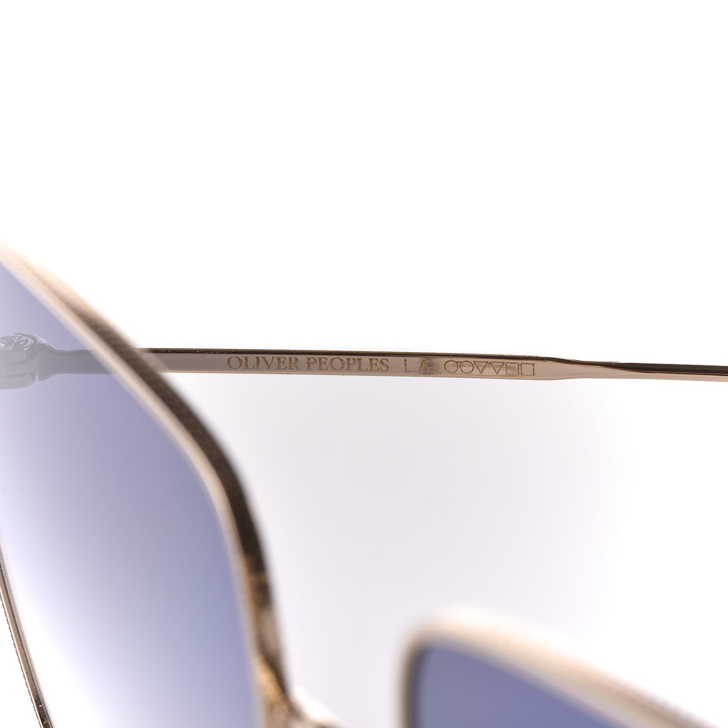 Rassine Square Sunglasses Gold