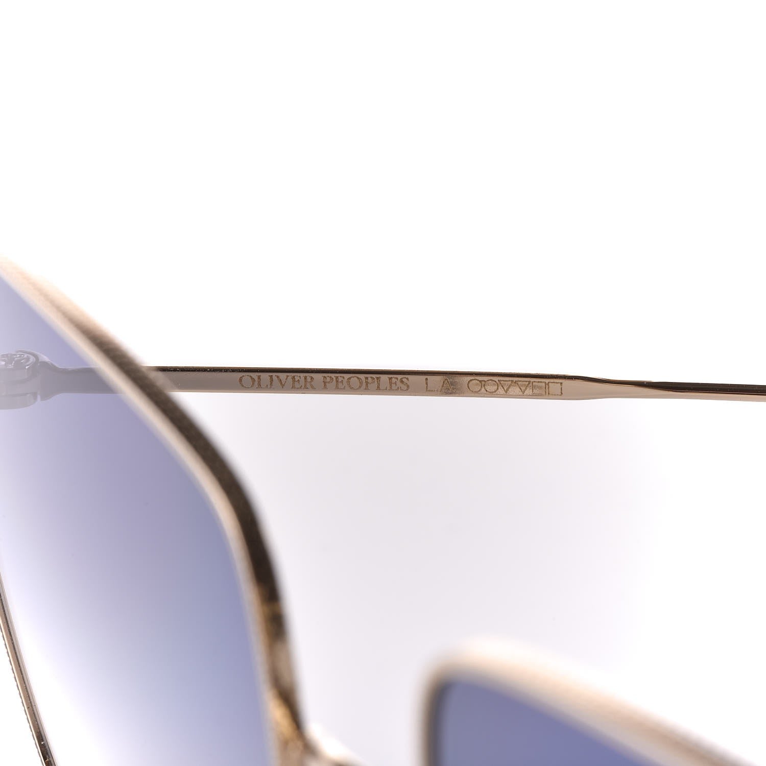 Oliver Peoples Rassine Square Sunglasses Gold 5 of 7