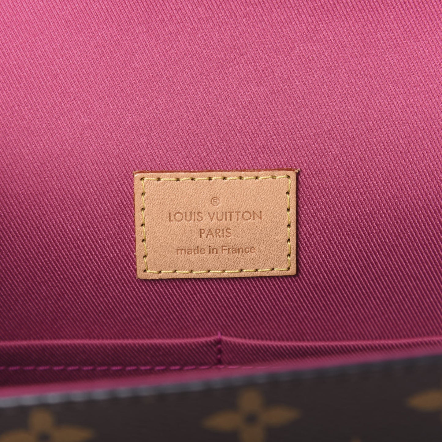 Monogram Cluny BB Bordeaux Fuchsia