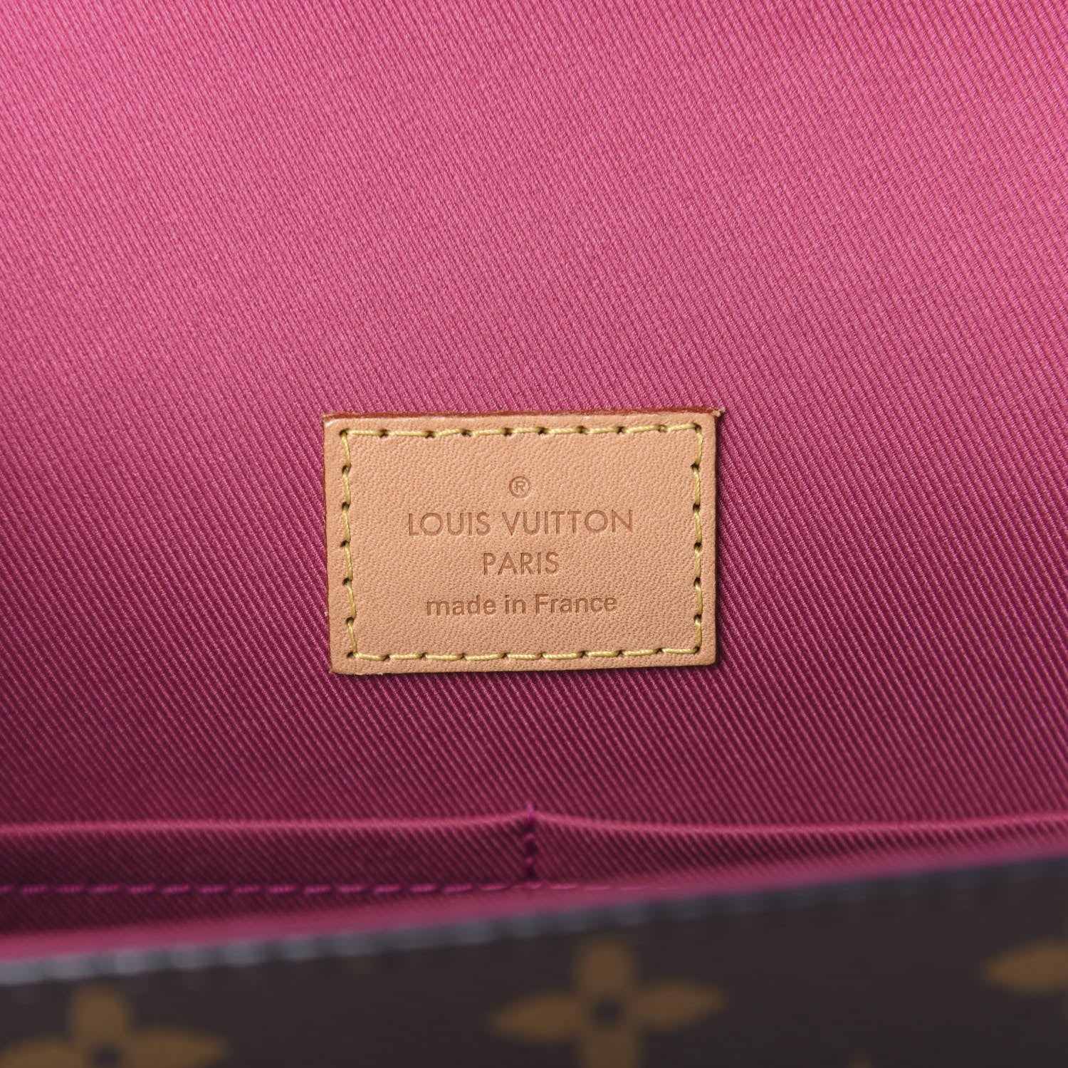 Louis Vuitton Monogram Cluny BB Bordeaux Fuchsia 7 of 11