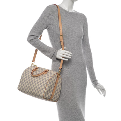 Louis Vuitton Damier Azur Speedy Bandouliere 30 2 of 8