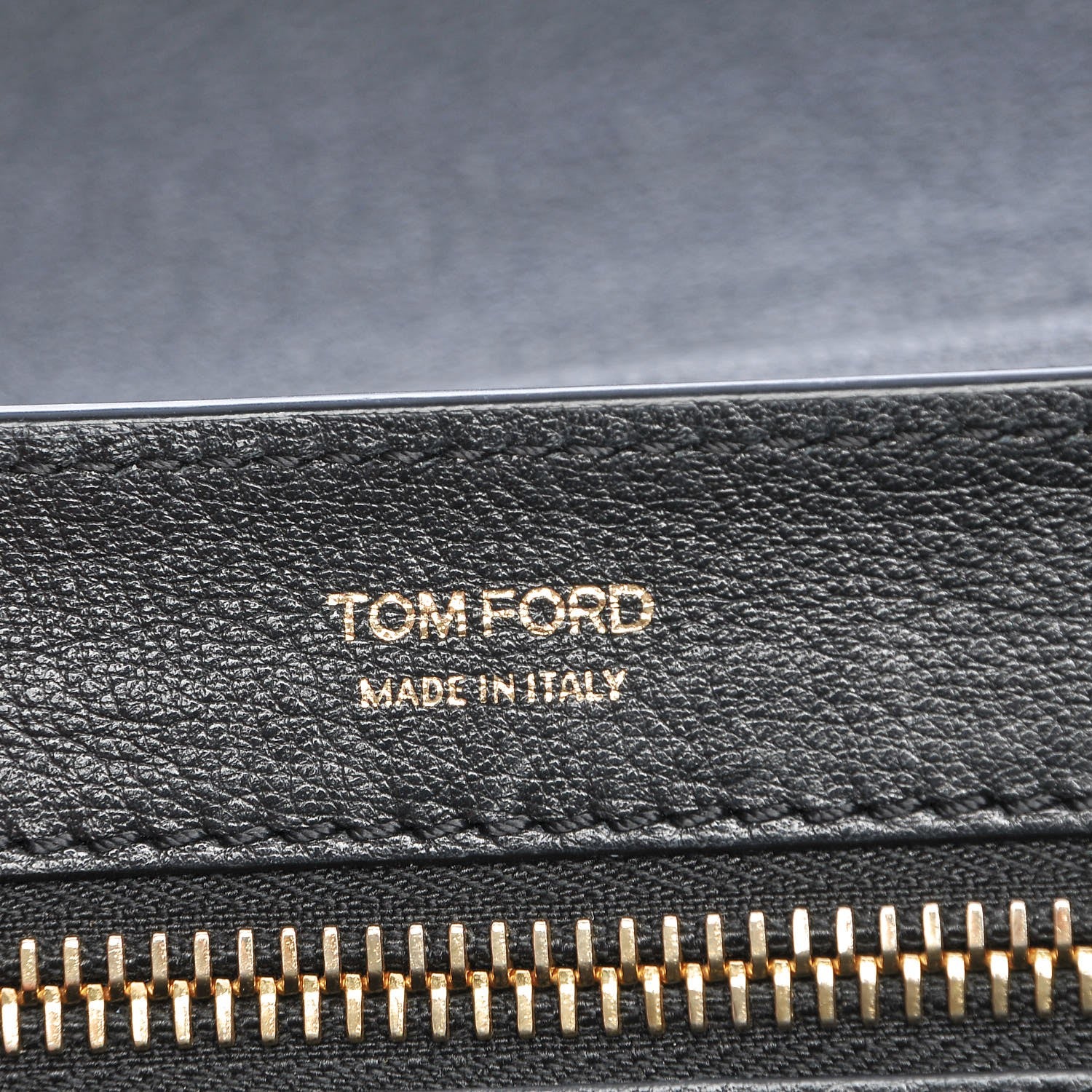 Tom Ford Calfskin Mini Leonica Padlock Satchel Bag Black 6 of 8