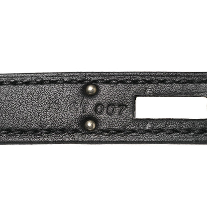 Hermes Swift Kelly Cut Clutch Pochette Black 7 of 13