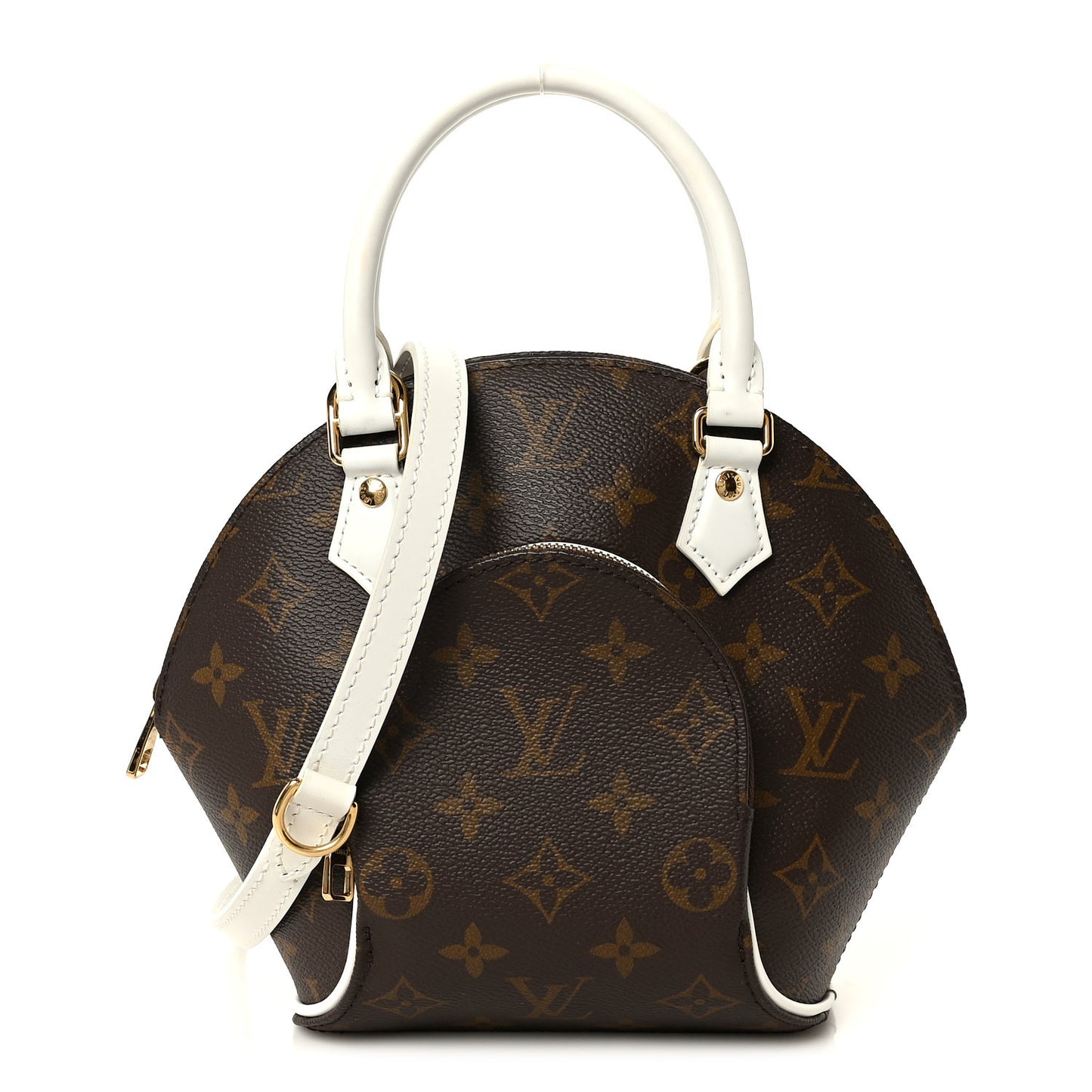 Monogram LV Match Ellipse BB White
