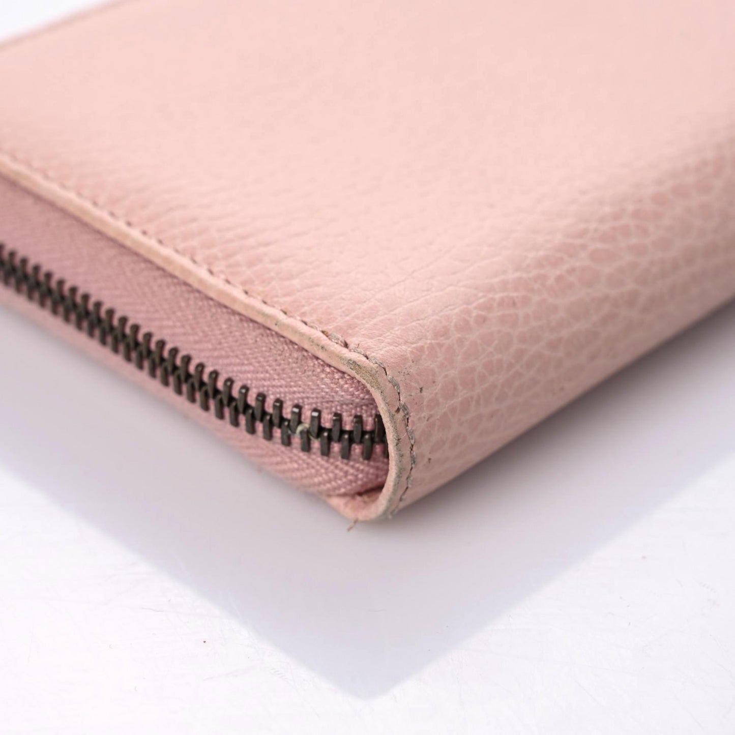 Calfskin Butterfly Farfalla Zip Around Wallet Perfect Pink