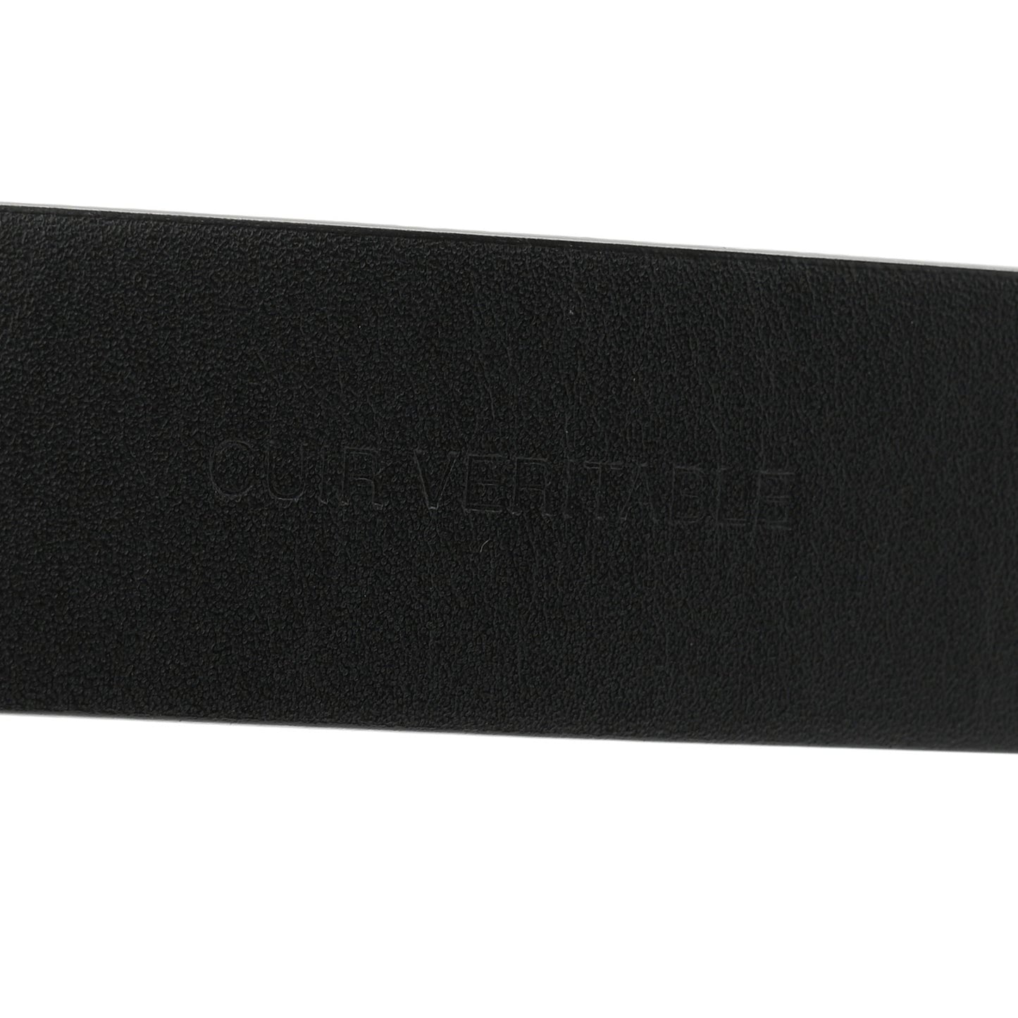 Calfskin Paris Button CC Belt 85 34 Black