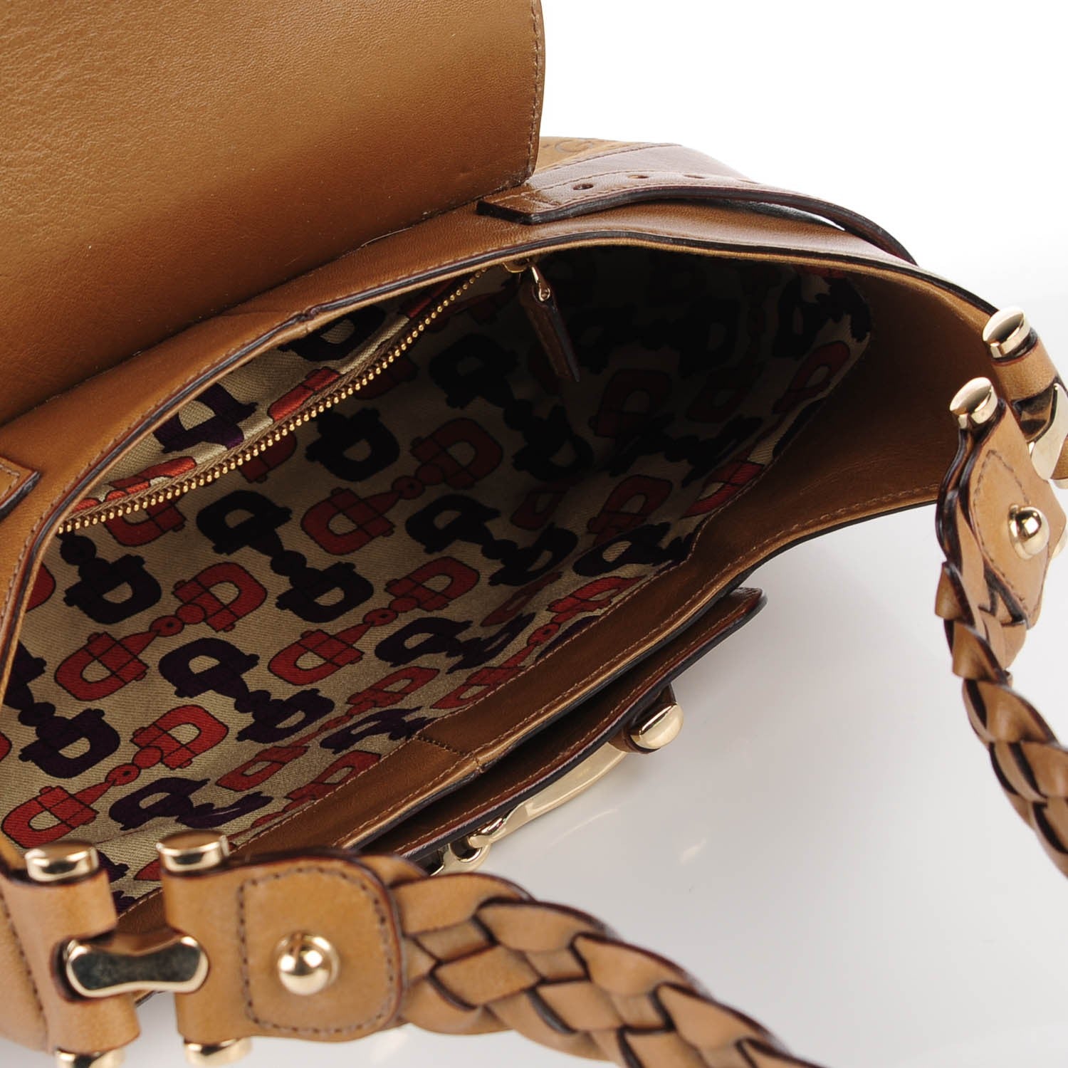 Gucci Suede Guccissima Pelham Hobo Light Brown 5 of 7