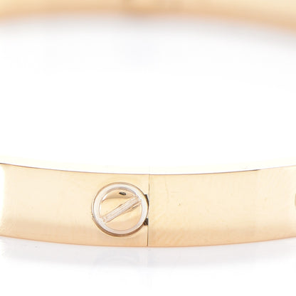 Cartier 18K Yellow Gold LOVE Bracelet 19 5 of 10