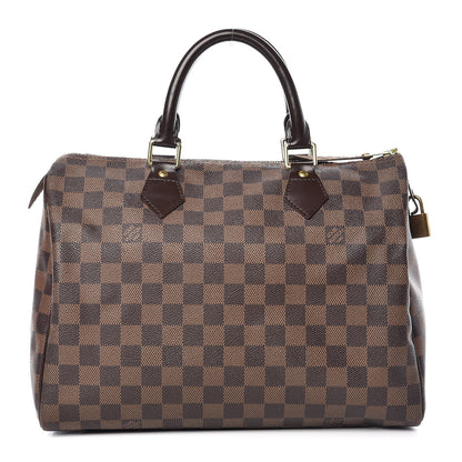 Louis Vuitton Damier Ebene Speedy 30 1 of 18