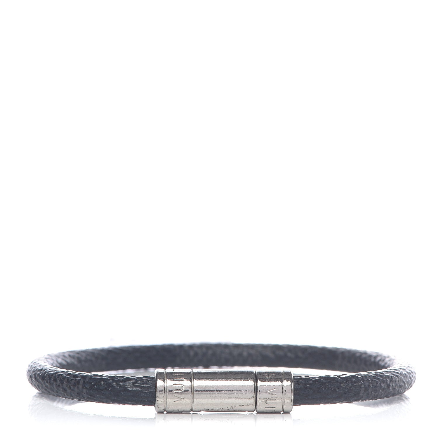 Louis Vuitton Damier Graphite Keep It Bracelet 19 1 of 5