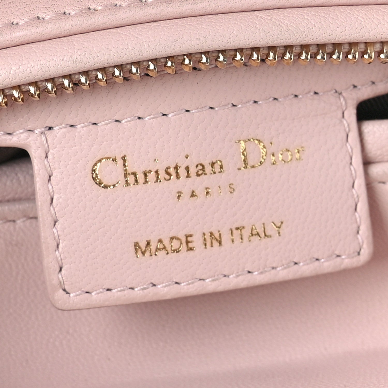 Christian Dior Lambskin Cannage Medium Lady Dior Light Pink 6 of 10