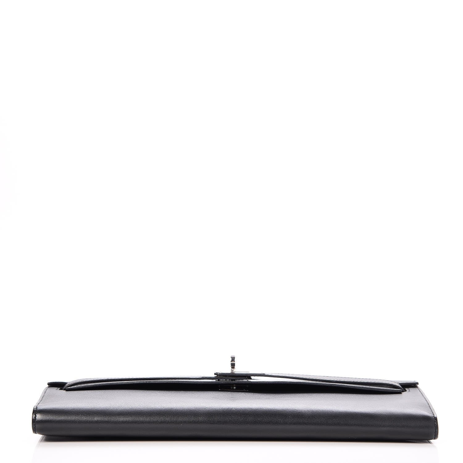 Hermes Swift Kelly Cut Clutch Pochette Black 7 of 23