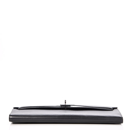 Hermes Swift Kelly Cut Clutch Pochette Black 7 of 23
