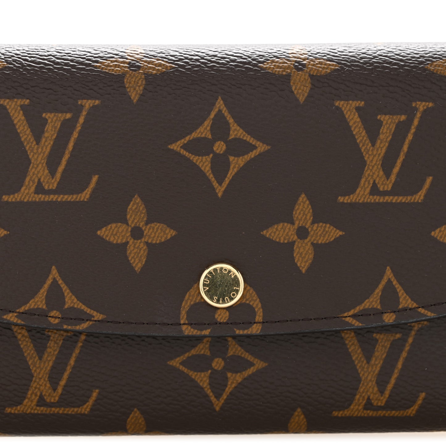 Monogram Emilie Wallet Rose Ballerine